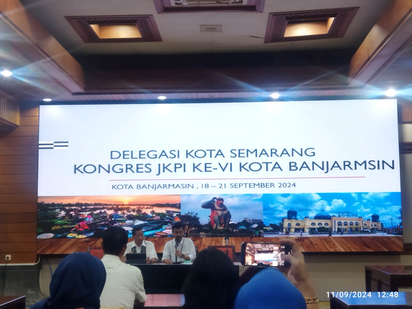 DISKOMINFO Kota Semarang Bahas Keikutsertaan Delegasi Pada Kongres JKPI XI 2024 di Banjarmasin